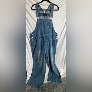 Forever 21 Blue Denim Jumpsuit